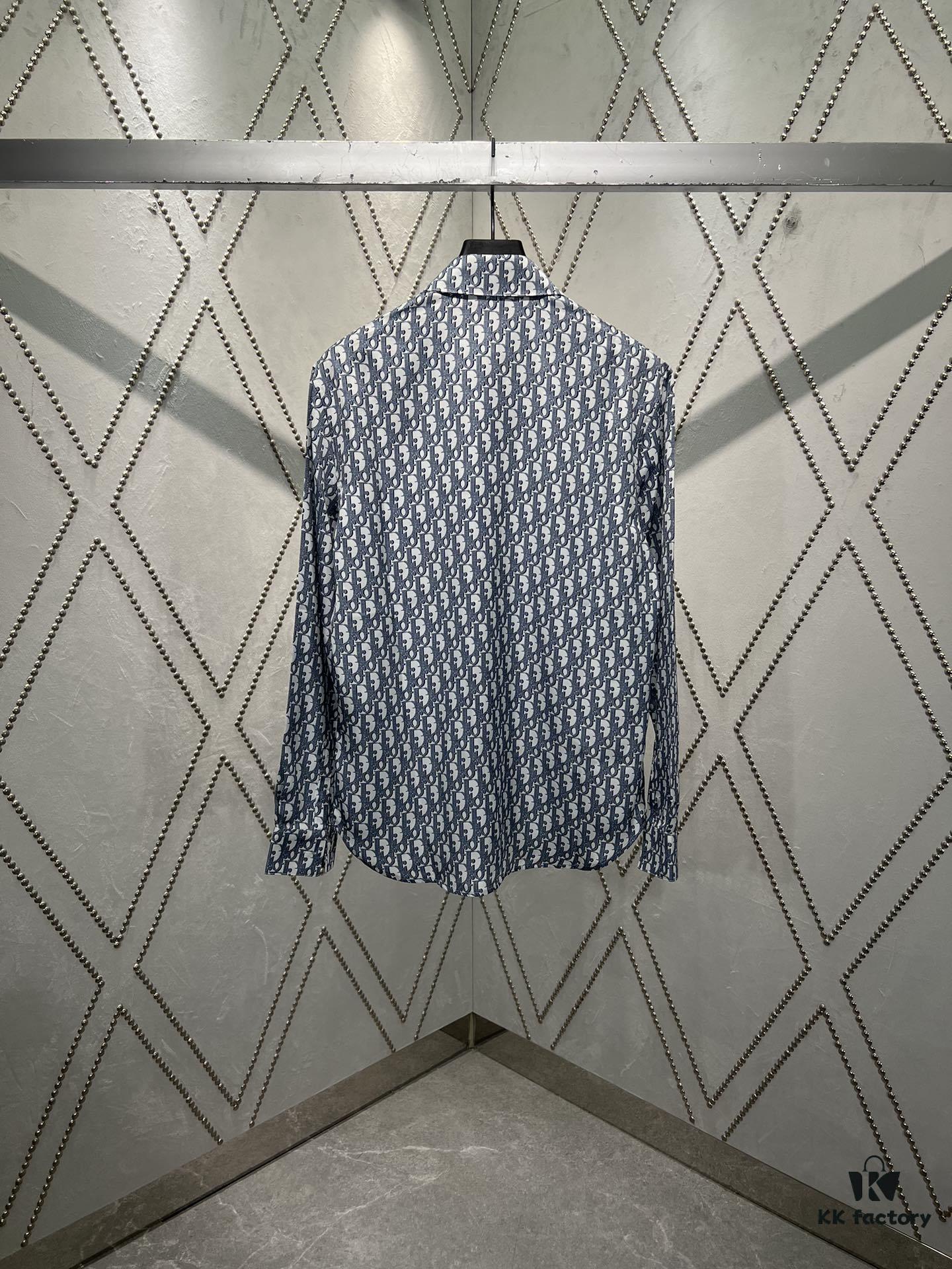 6931a05cccd8ab3d7af9422c Dior 25SS New Arrival Outerwear Shirt Featuring the Iconic Oblique Print
