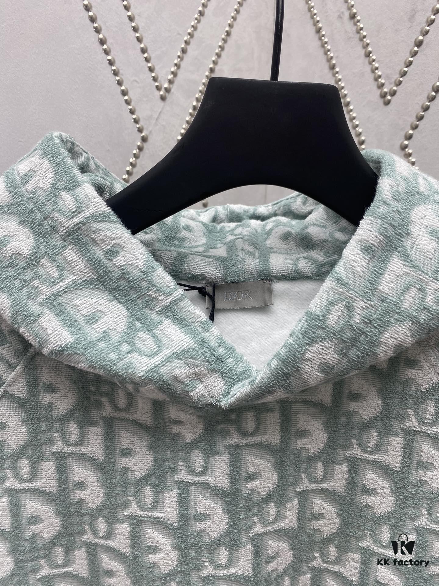 6931a05dccd8ab3d7af94241 Dior 24SS New Arrival Sleeveless Hooded Sweatshirt from the 2024 Beachwear Capsule Collection, Featuring the Iconic Oblique Print