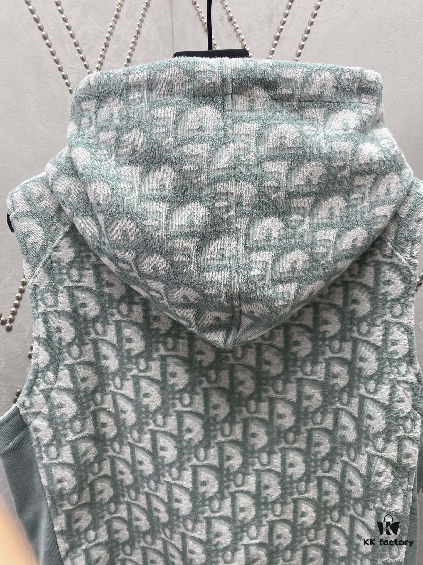 6931a05dccd8ab3d7af94246 Dior 24SS New Arrival Sleeveless Hooded Sweatshirt from the 2024 Beachwear Capsule Collection, Featuring the Iconic Oblique Print