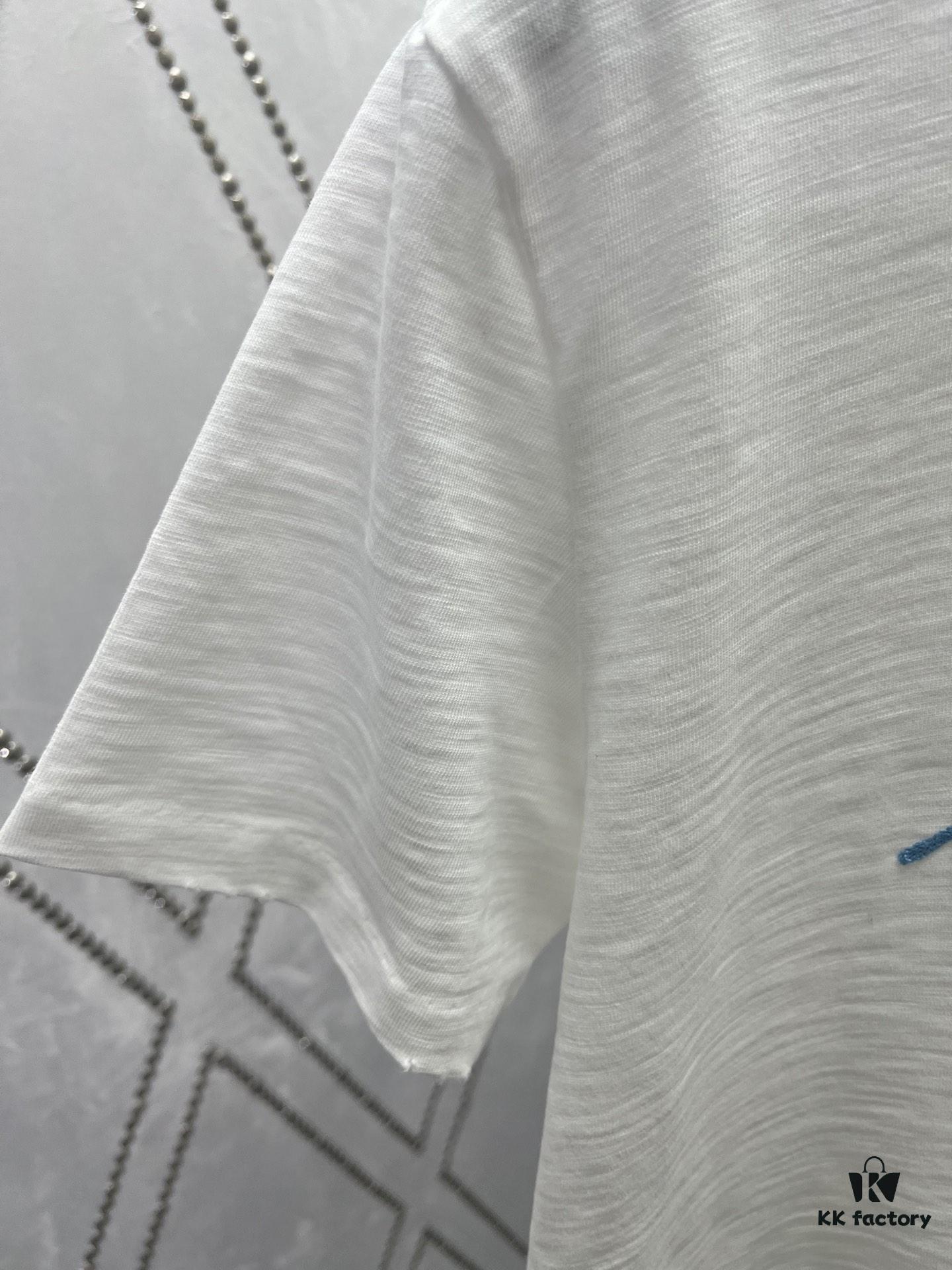 6931a05eccd8ab3d7af94255 Dior 25SS New Arrival T-Shirt from the Dior and Hylton Nel Collaboration Collection Features 'Dior For My Real Friends' Logo
