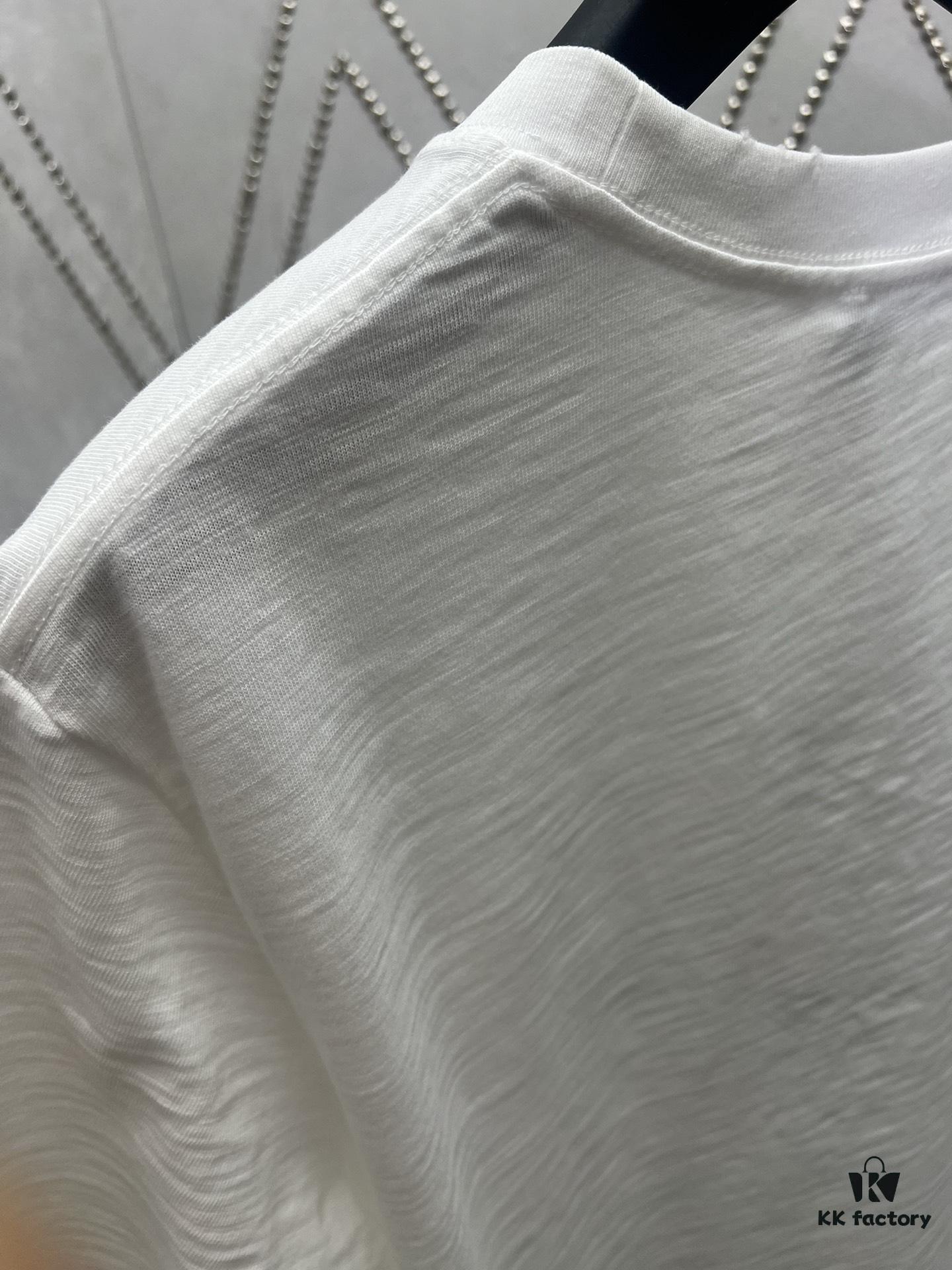 6931a05eccd8ab3d7af94258 Dior 25SS New Arrival T-Shirt from the Dior and Hylton Nel Collaboration Collection Features 'Dior For My Real Friends' Logo