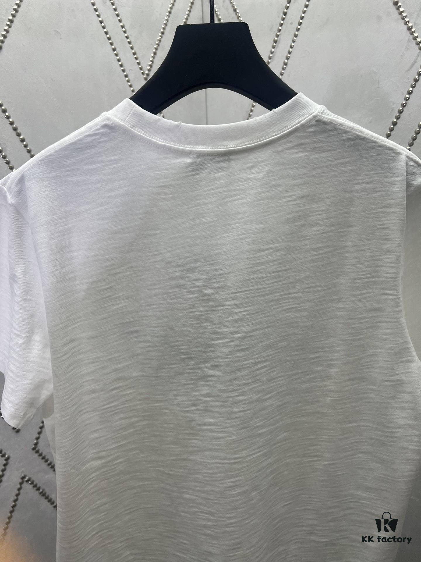 6931a05eccd8ab3d7af94259 Dior 25SS New Arrival T-Shirt from the Dior and Hylton Nel Collaboration Collection Features 'Dior For My Real Friends' Logo