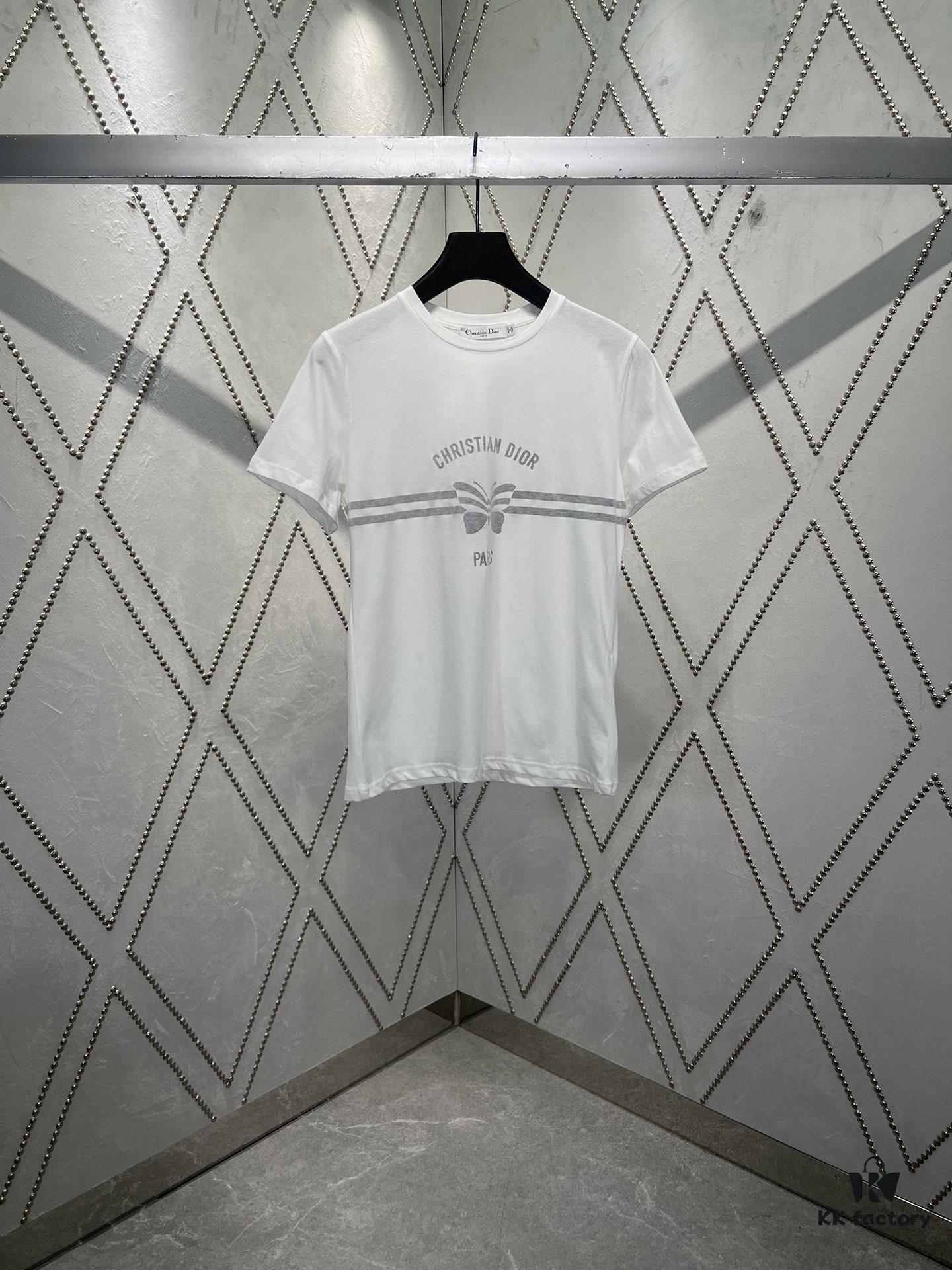 6931a061ccd8ab3d7af9428c Dior Spring/Summer 2025 Basic T-Shirt with Classic Print Design