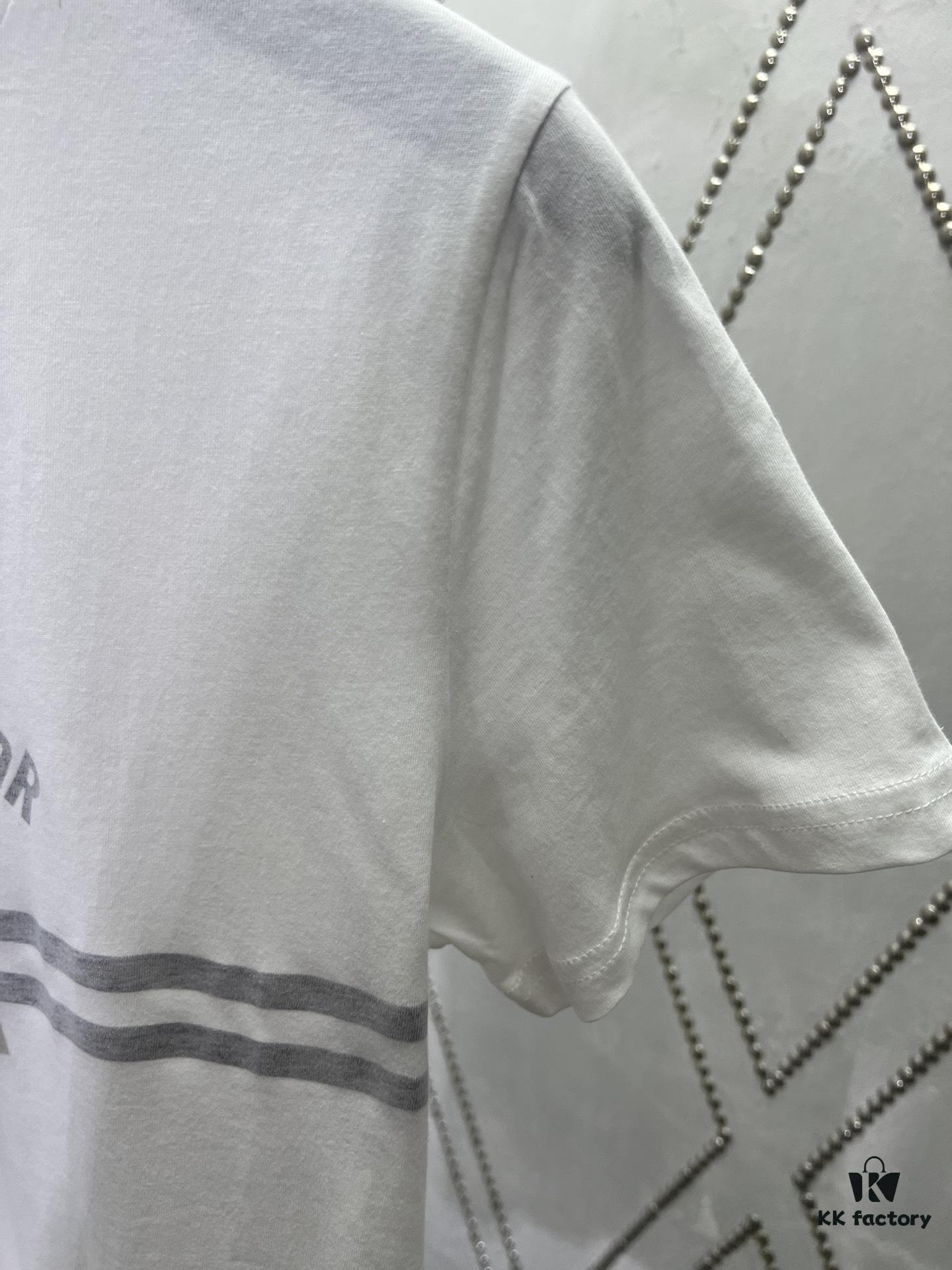 6931a061ccd8ab3d7af9428f Dior Spring/Summer 2025 Basic T-Shirt with Classic Print Design