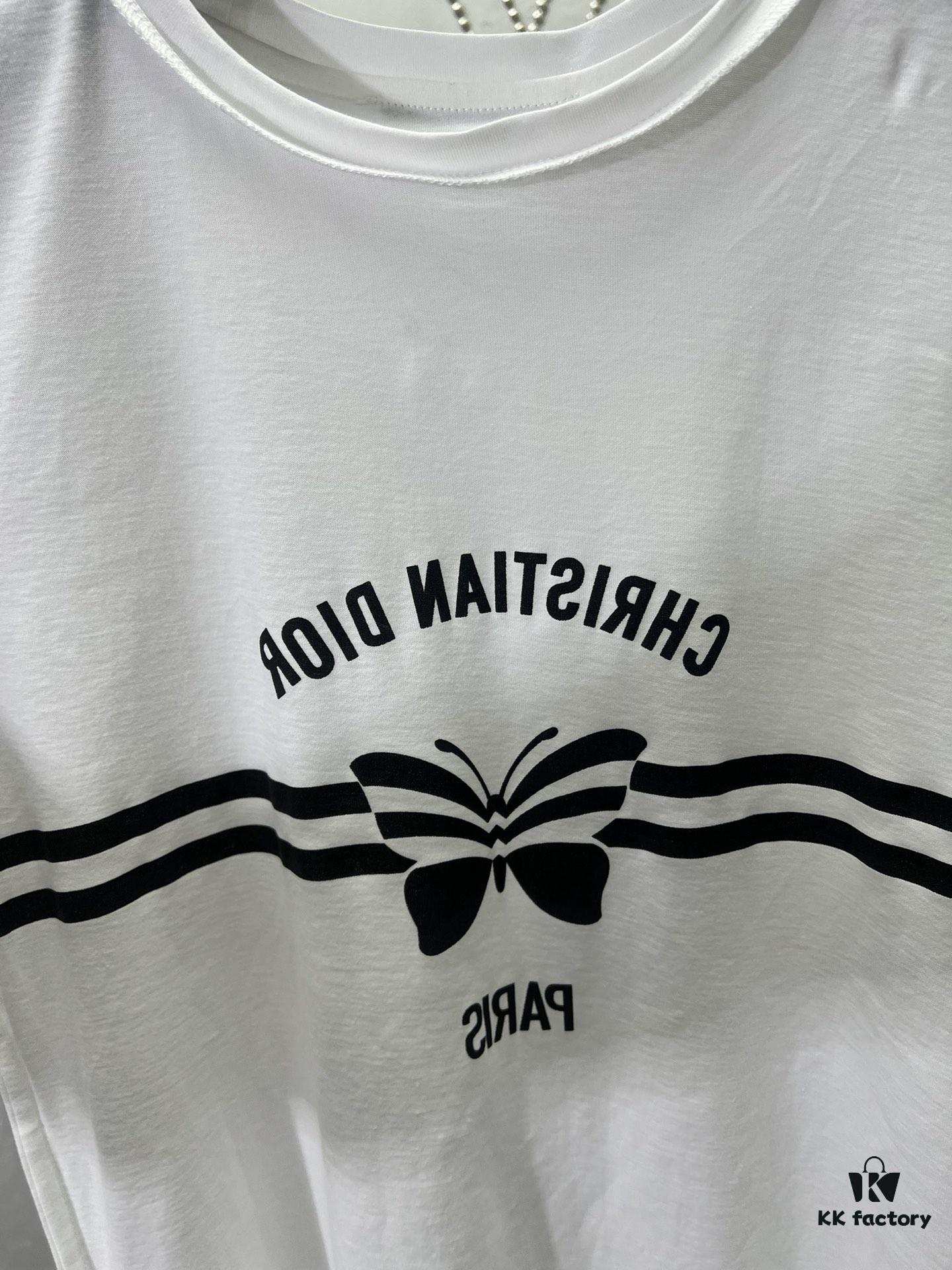 6931a061ccd8ab3d7af94294 Dior Spring/Summer 2025 Basic T-Shirt with Classic Print Design