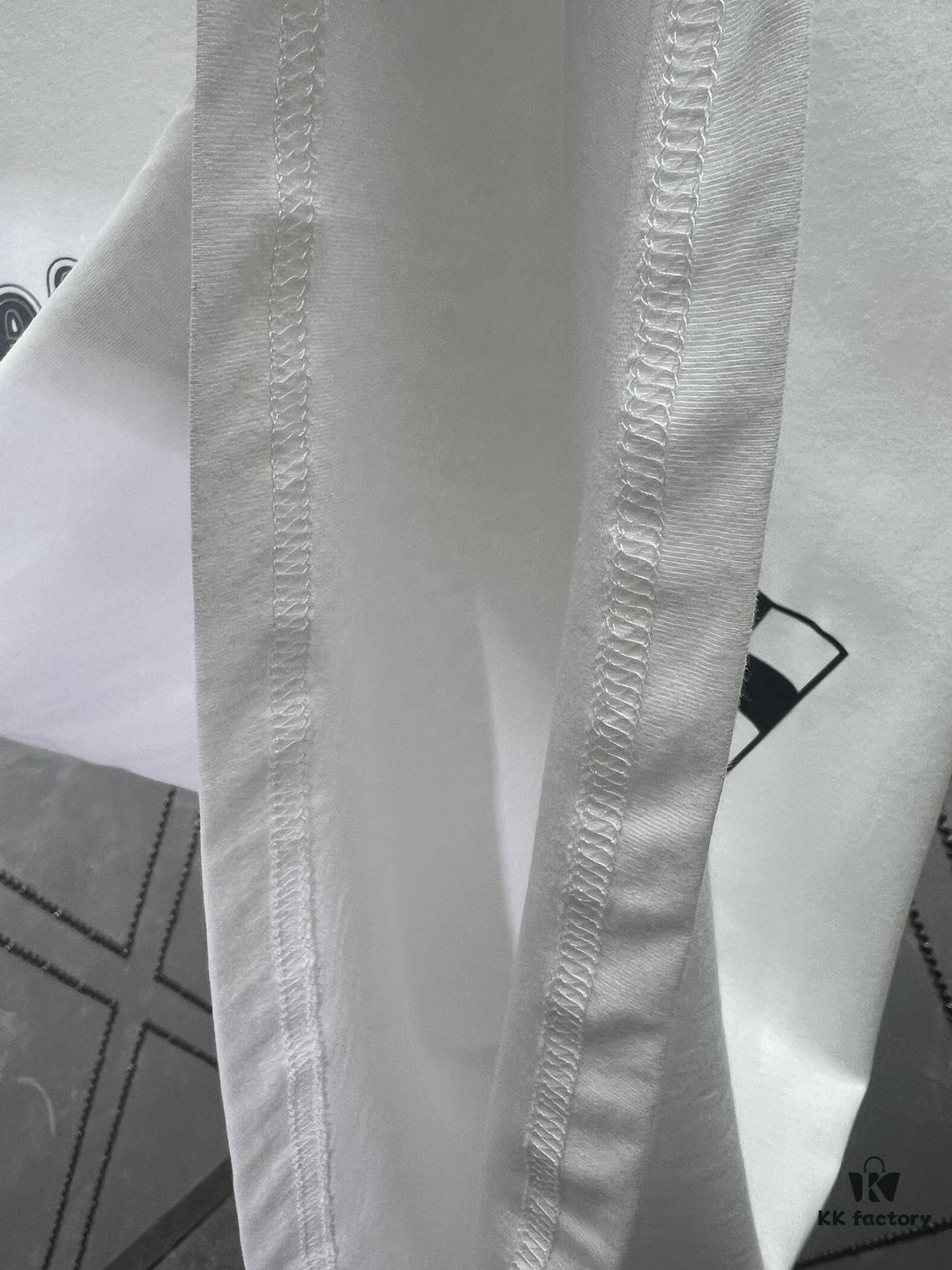 Dior 25SS Early Spring New Arrival Sporty Checkered Print T-Shirt