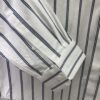 6931a062ccd8ab3d7af942ae Dior 24SS New Arrival Shirt Featured in Dior's Winter 2024 Men's Collection Show, Fashionably Tailored to Highlight Workwear Aesthetics, Crafted from Blue Striped Cotton Fabric with a Christian Dior Couture Embroidered Chest Pocket, Oversized Fit for a Casual Style