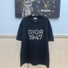 6931a065ccd8ab3d7af942e2 DIOR Dior Embroidered Round Neck Short Sleeve T-Shirt, 280g Double-Layer Pure Cotton Fabric, Exquisite Thousands-of-Needle Embroidery on Chest, Soft and Comfortable Fit, Premium Three-Label Version, Unisex Design