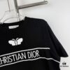 6931a068ccd8ab3d7af94310 New Dior 24SS Unisex Knitwear with Butterfly Jacquard, Slim Ribbed Fit, Polo Collar Design