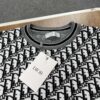6931a068ccd8ab3d7af9431c New Dior 2024 Spring/Summer CD Cotton Short Sleeve Loose T-Shirt, Knitted All-Over Print Unisex