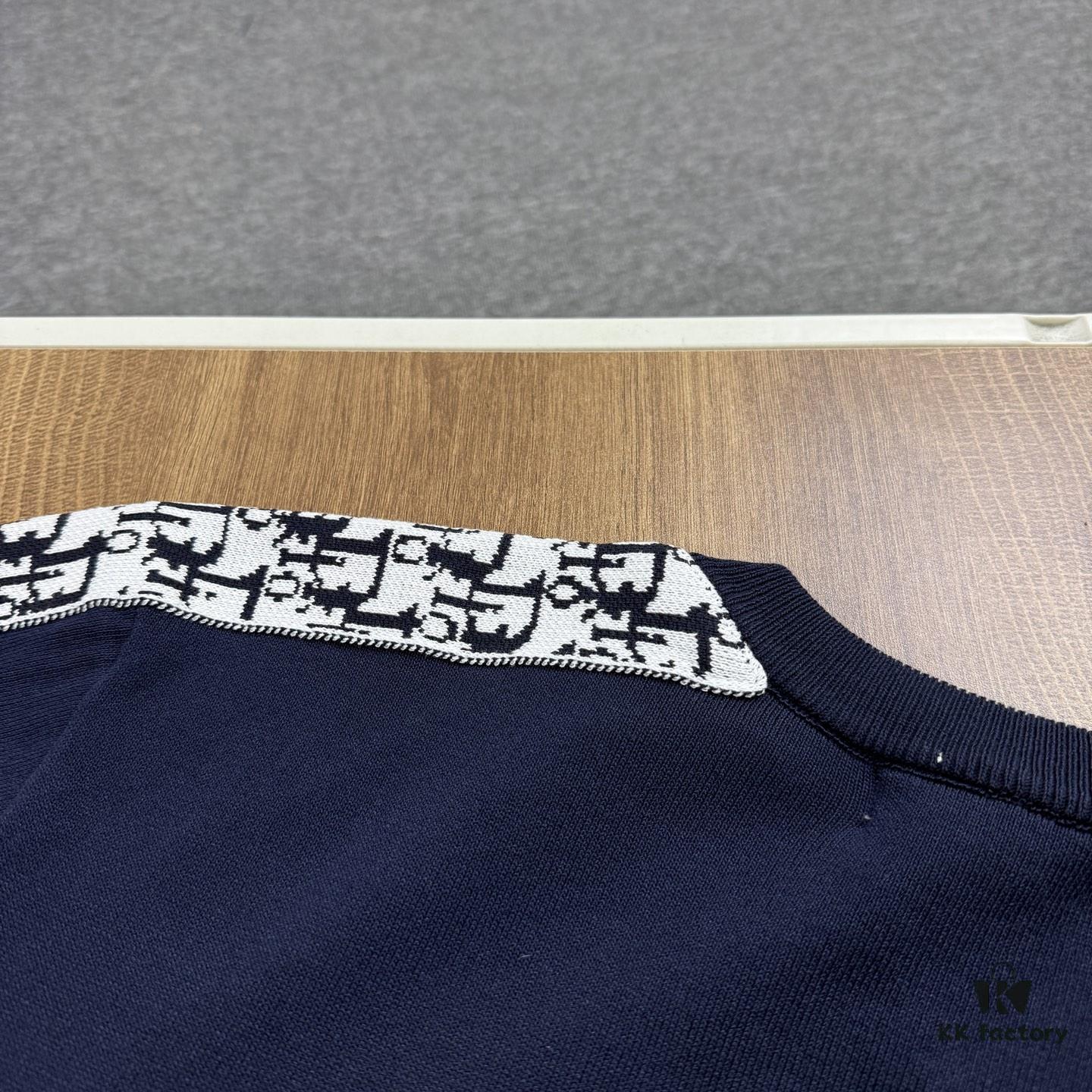 6931a069ccd8ab3d7af94328 New DIOR 2024 Summer Short-Sleeve T-Shirt with Webbing Design