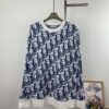 6931a06accd8ab3d7af94333 New Dior 23SS Monogram Jacquard Wool Knit Sweater, High Quality