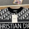 6931a06bccd8ab3d7af94359 New Dior Knit Pullover Sweater with DIOR Logo Stripe Print in Contrasting Colors, Minimalist Runway Design Featuring Wool Blend and Elegant Black-and-White Aesthetic
