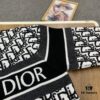 6931a06cccd8ab3d7af9435c New Dior Knit Pullover Sweater with DIOR Logo Stripe Print in Contrasting Colors, Minimalist Runway Design Featuring Wool Blend and Elegant Black-and-White Aesthetic