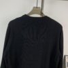6931a06dccd8ab3d7af94375 2023 DIOR Autumn-Winter New Arrival Letter Jacquard Crew Neck Sweater Unisex Stylish Soft Knitwear