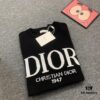 6931a06dccd8ab3d7af94379 2023 DIOR Autumn-Winter New Arrival Letter Jacquard Crew Neck Sweater Unisex Stylish Soft Knitwear