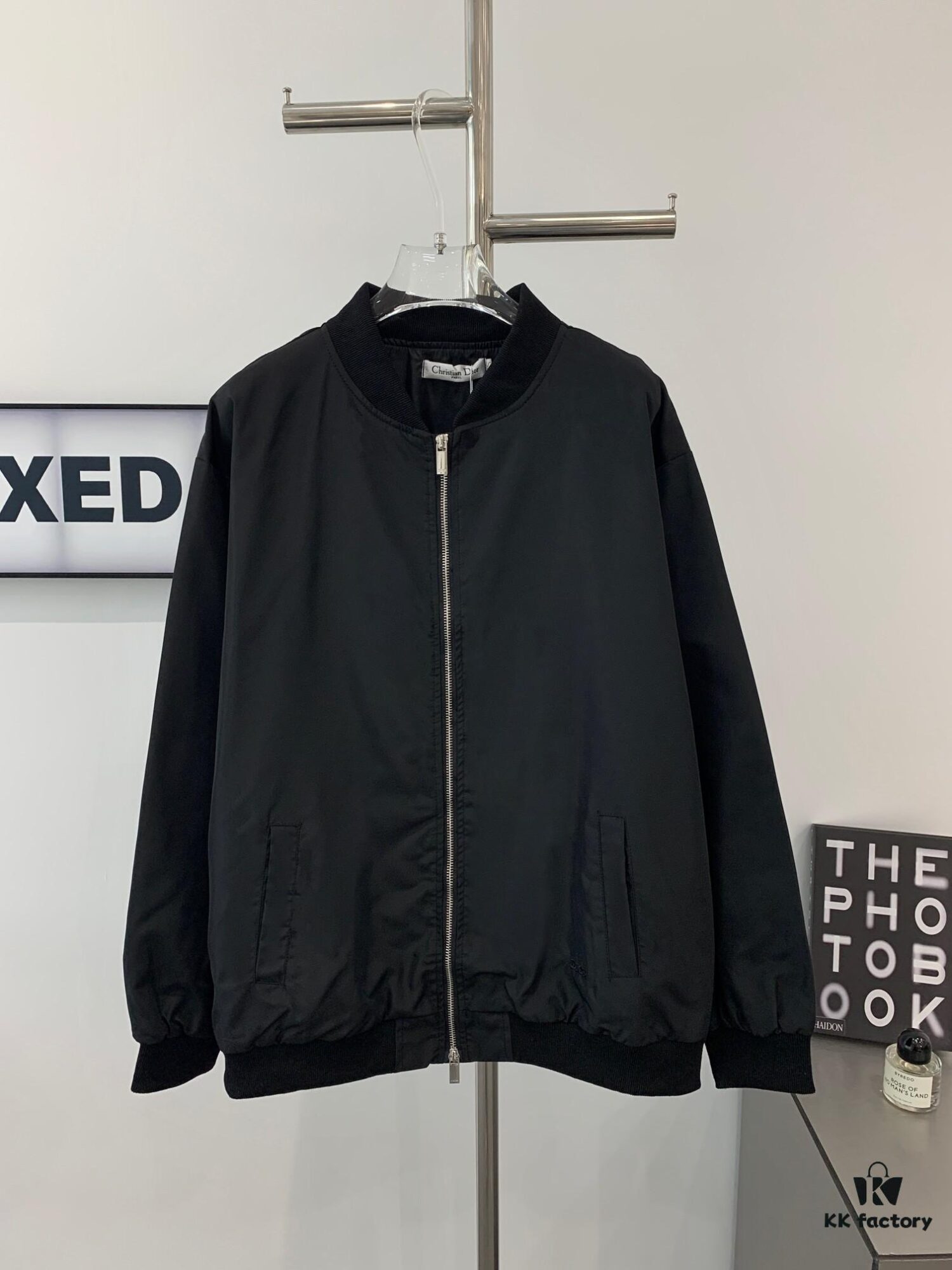 6931a06eccd8ab3d7af94396 New DIOR Dior CD2023SS Embroidered Pilot Jacket with Back Cursive Logo Unisex