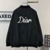 6931a06eccd8ab3d7af94397 New DIOR Dior CD2023SS Embroidered Pilot Jacket with Back Cursive Logo Unisex