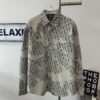 6931a06fccd8ab3d7af943a4 New Dior Classic Logo Print Washed Denim Shirt Unisex Casual Jacket