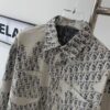 6931a06fccd8ab3d7af943a6 New Dior Classic Logo Print Washed Denim Shirt Unisex Casual Jacket
