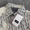 6931a06fccd8ab3d7af943a7 New Dior Classic Logo Print Washed Denim Shirt Unisex Casual Jacket