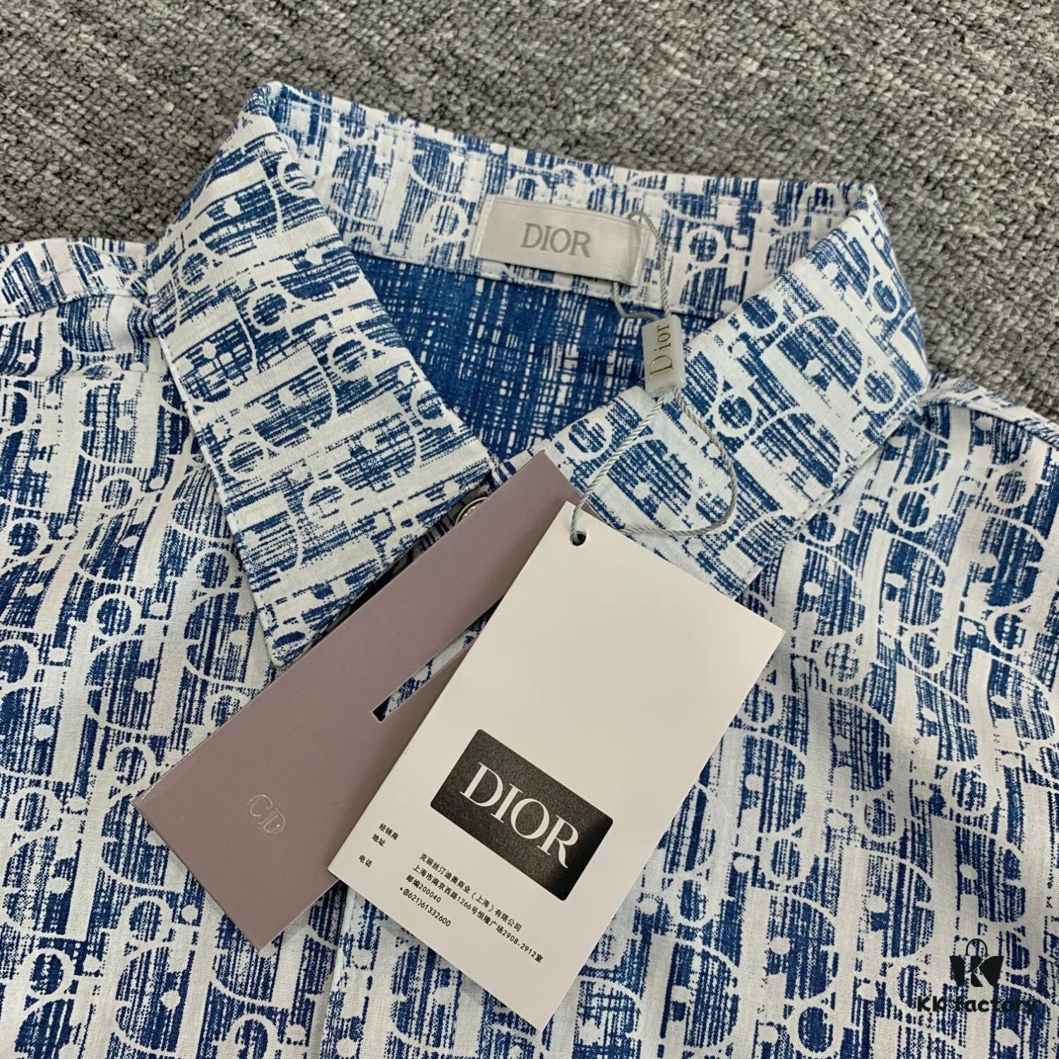 6931a070ccd8ab3d7af943b7 New Dior✖️Stussy Denim Shirt Jacket with Signature Oblique Print