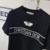 6931a071ccd8ab3d7af943d4 New Dior 24SS Unisex Knitwear with Butterfly Jacquard, Ribbed Polo Collar, Slim Fit, Lightweight and Stretchy