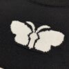 6931a072ccd8ab3d7af943d6 New Dior 24SS Unisex Knitwear with Butterfly Jacquard, Ribbed Polo Collar, Slim Fit, Lightweight and Stretchy