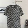 6931a072ccd8ab3d7af943dd New Dior 2024 Spring/Summer CD Cotton Short-Sleeve Loose T-Shirt Knitted All-Over Print Unisex