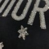 6931a073ccd8ab3d7af943ec New Dior Short-Sleeve T-Shirt with Heavy Embroidered Stars and Lettering