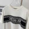 6931a073ccd8ab3d7af943f2 New Dior DIOR 2024 Collection Jacquard Knit Short-Sleeve Slim-Fit Stretch T-Shirt Unisex