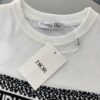 6931a073ccd8ab3d7af943f5 New Dior DIOR 2024 Collection Jacquard Knit Short-Sleeve Slim-Fit Stretch T-Shirt Unisex