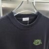 Dior D'Or (Embroidered Top-tier Version, Different from Standard Stock) Short Sleeve T-Shirt