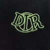 Dior D'Or (Embroidered Top-tier Version, Different from Standard Stock) Short Sleeve T-Shirt