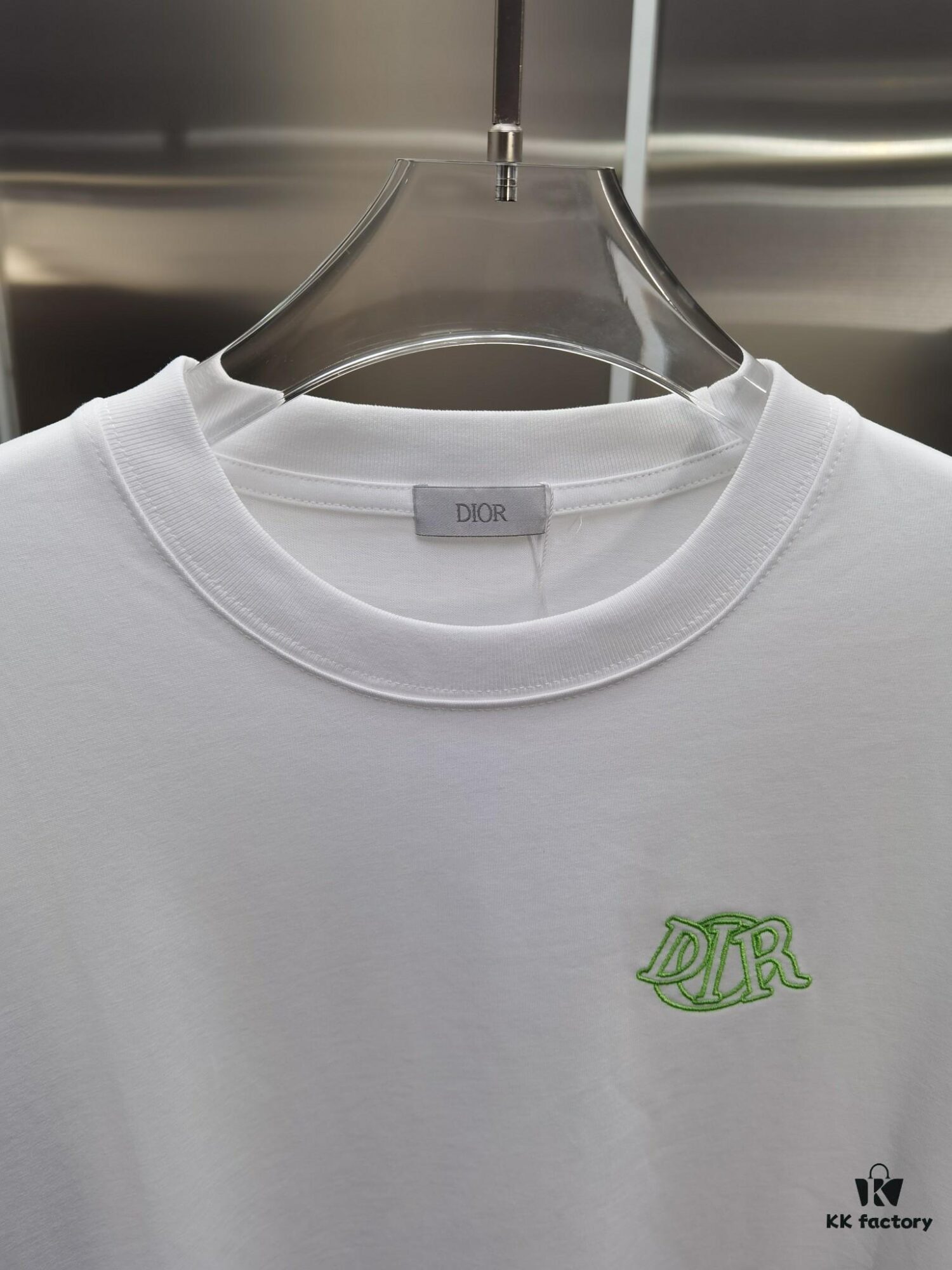 6931a075ccd8ab3d7af94414 Dior D'or (Embroidered Premium Version, Different from Standard Stock) Short Sleeve T-Shirt