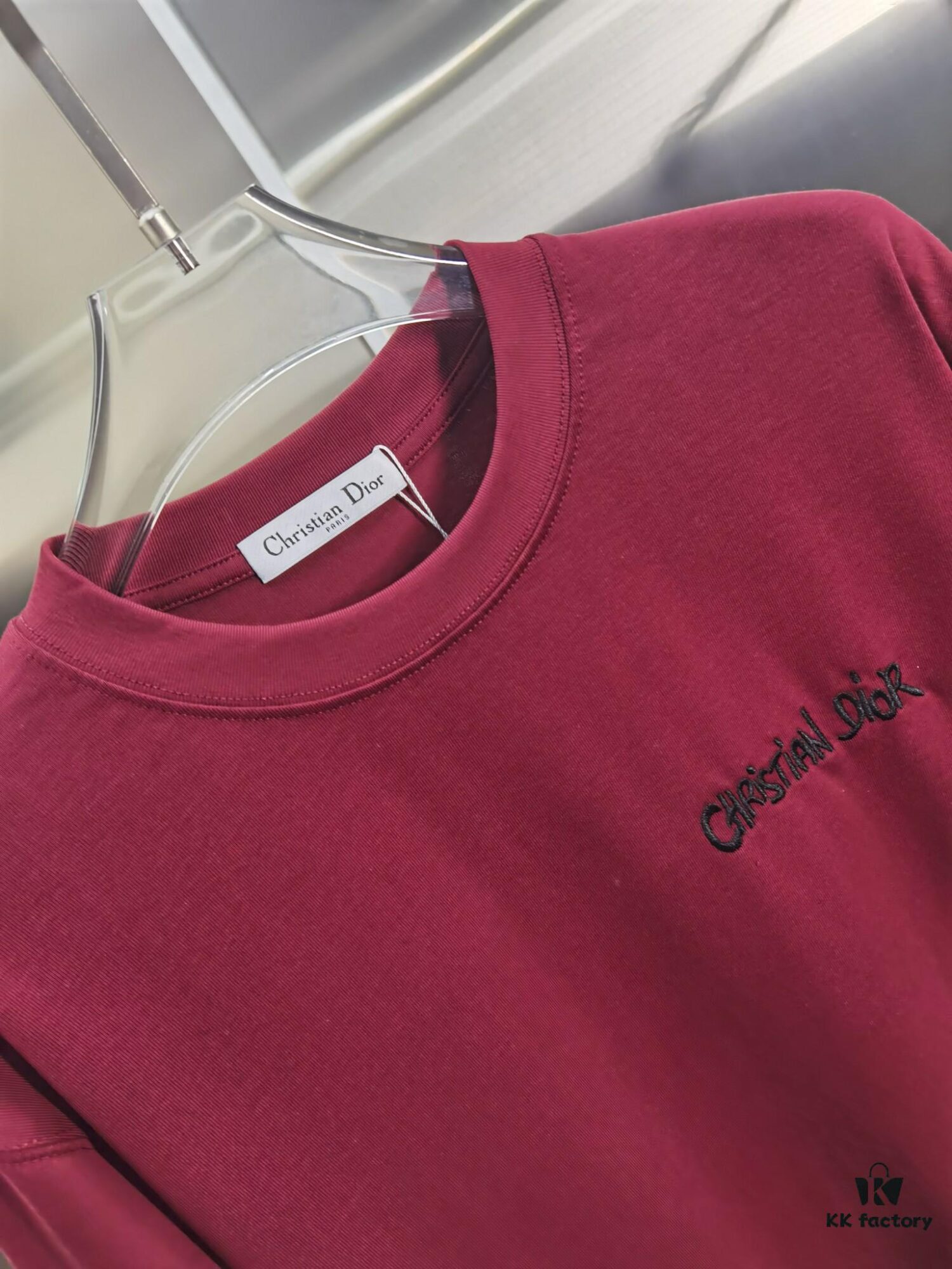 6931a075ccd8ab3d7af94421 Dior D'OR (Embroidered Premium Version, Distinct from Standard Stock) Short Sleeve T-Shirt