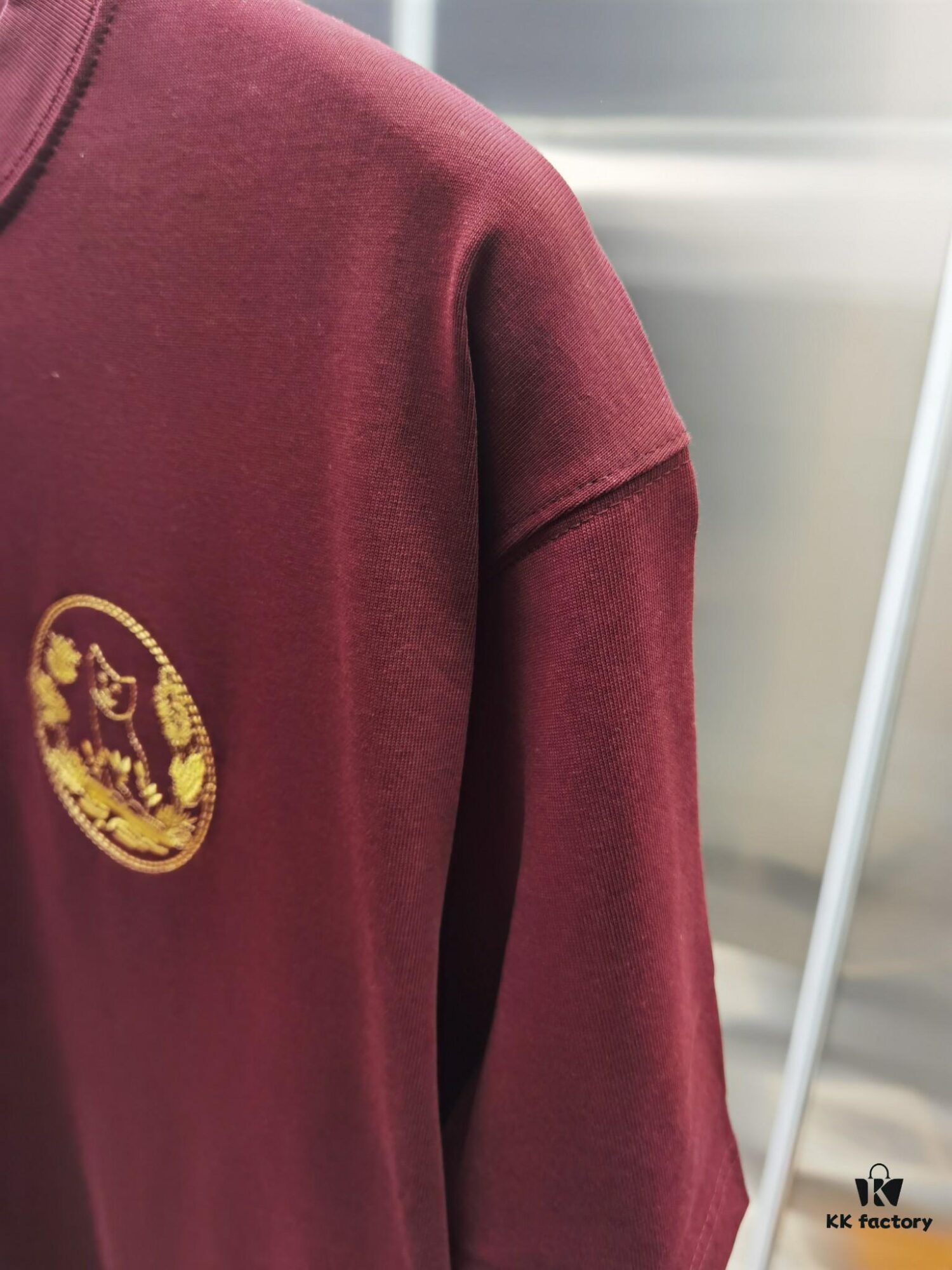 6931a077ccd8ab3d7af94441 Dior D'OR (Embroidered Top-tier Version, Different from Regular Stock) Short Sleeve T-Shirt