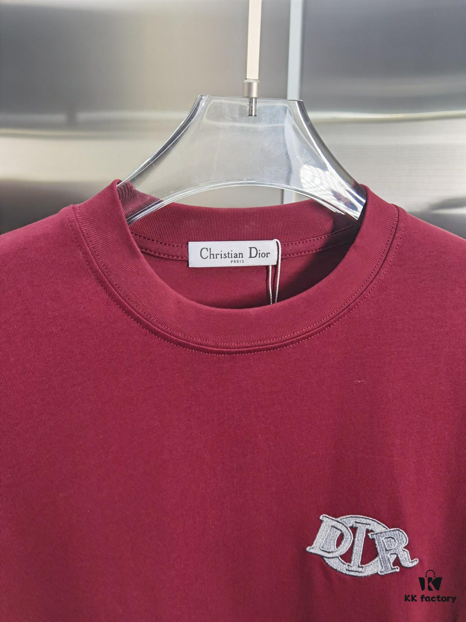6931a078ccd8ab3d7af94448 Dior D'Or (Embroidered Top-tier Version, Distinct from Standard Stock) Short Sleeve T-Shirt