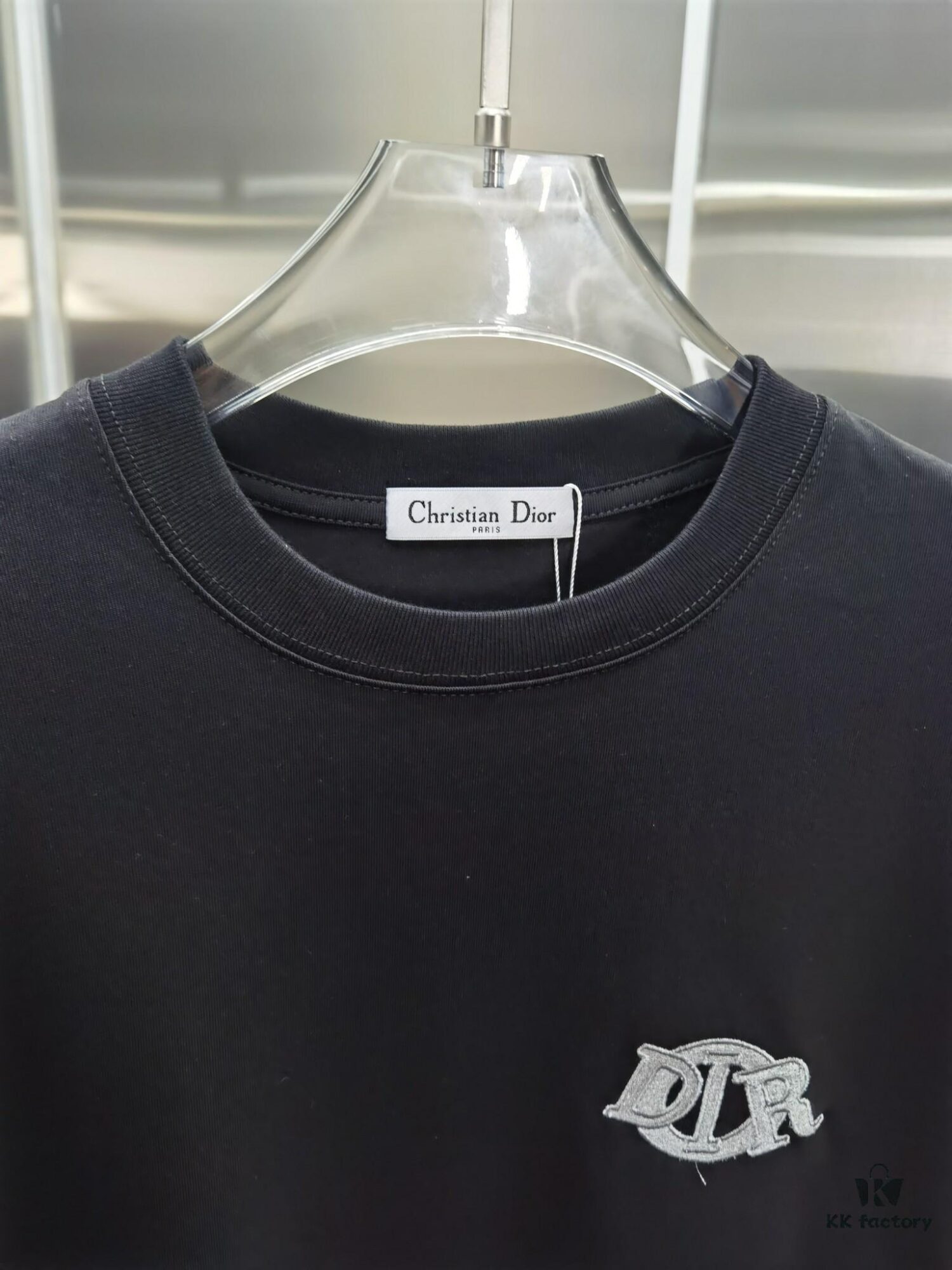 6931a078ccd8ab3d7af94453 Dior D'Or (Top-tier Embroidered Version, Different from Standard Stock) Short Sleeve T-Shirt