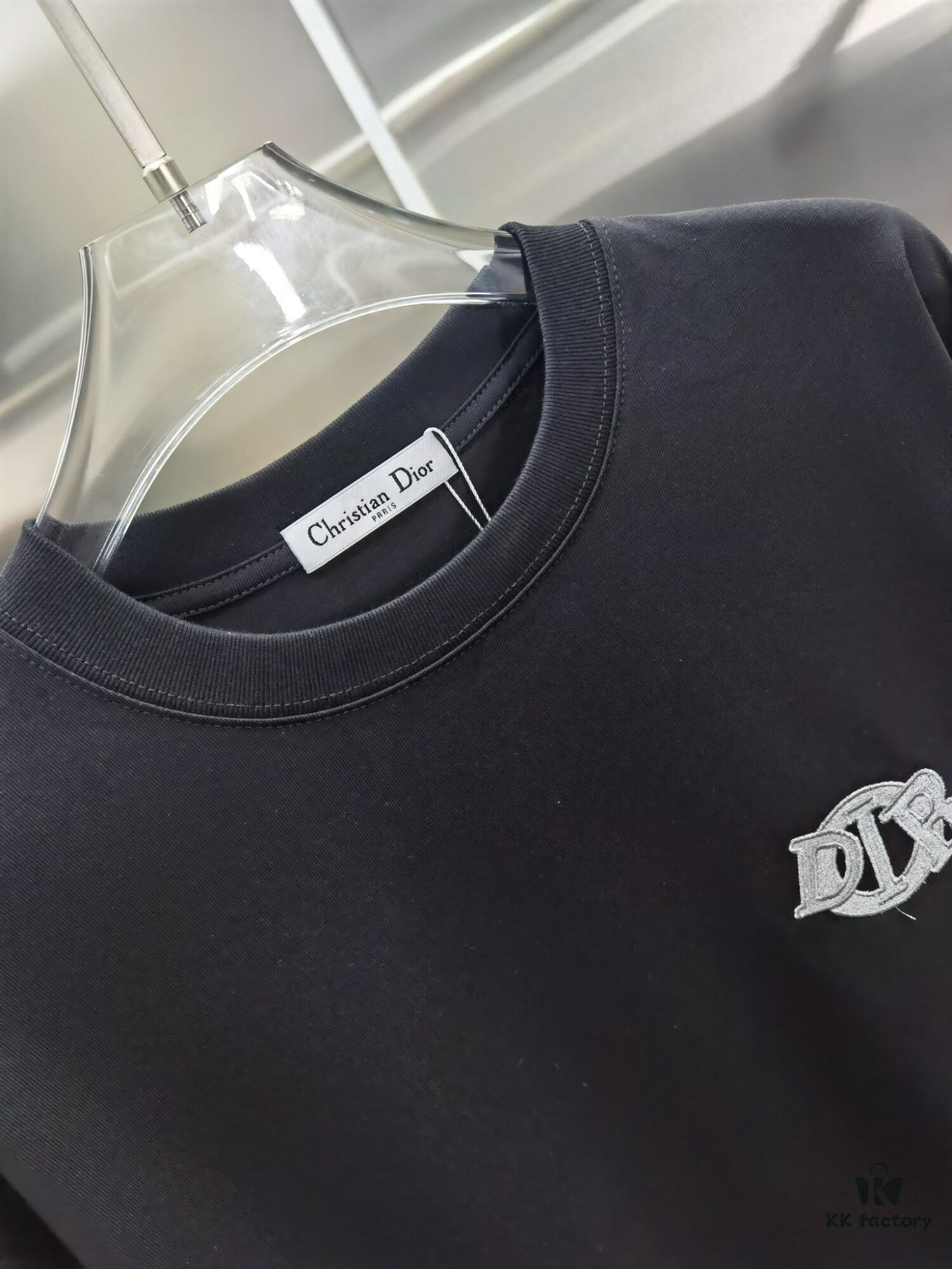 6931a078ccd8ab3d7af94454 Dior D'Or (Top-tier Embroidered Version, Different from Standard Stock) Short Sleeve T-Shirt