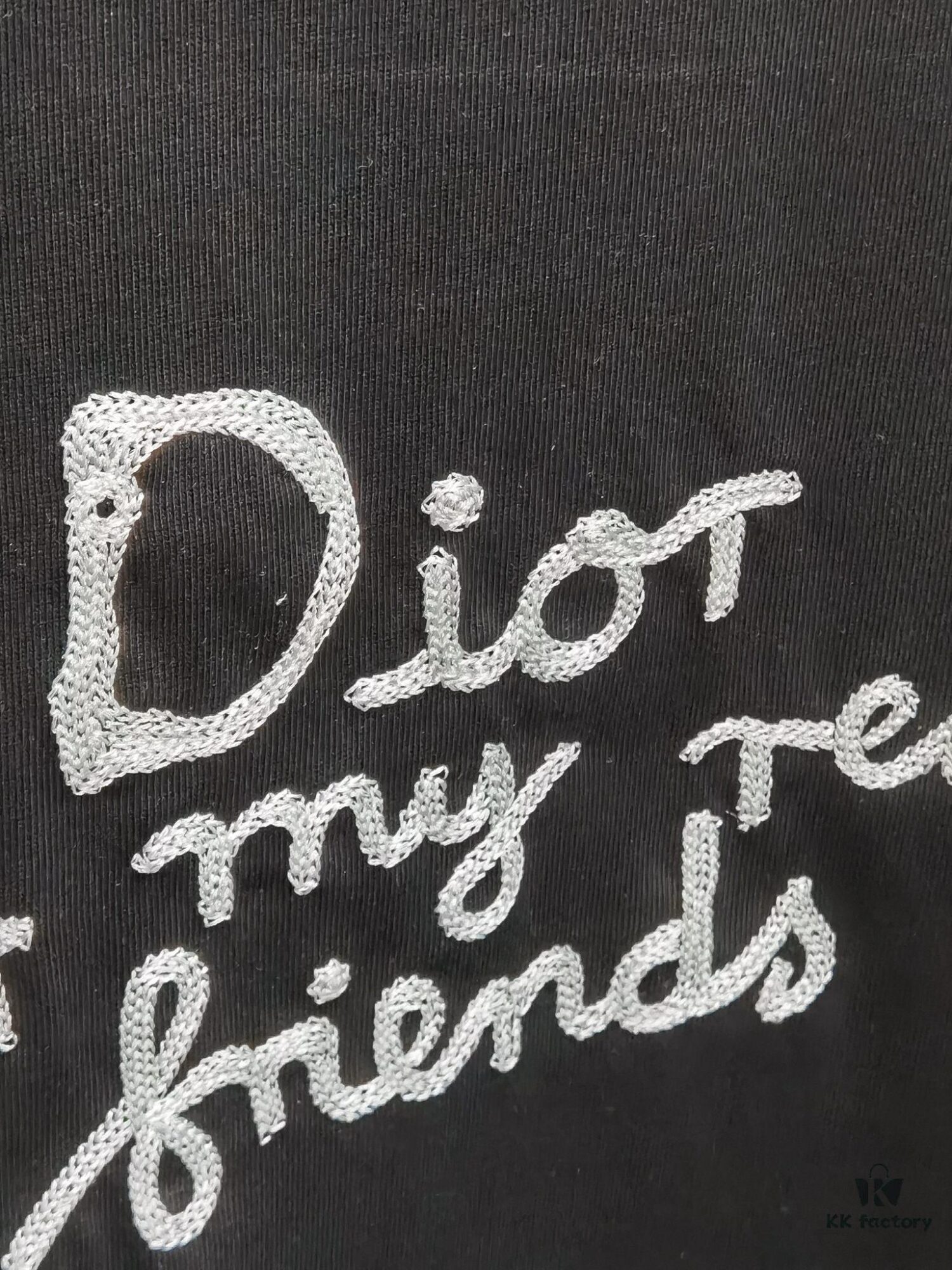 6931a079ccd8ab3d7af94463 Dior D'Or (Embroidered Top-tier Version, Distinct from Standard Stock) Short Sleeve T-Shirt, 300g Double-combed 100% Cotton, 320g Selanur 1x1 Ribbing, Embroidery Logo Craftsmanship, Unisex Design