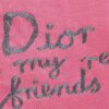 Dior D'Or (Embroidered Premium Version, Different from Standard Stock) Short Sleeve T-Shirt