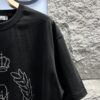 6931a07accd8ab3d7af9447d Dior Crown Crystal Embellished Short Sleeve T-Shirt