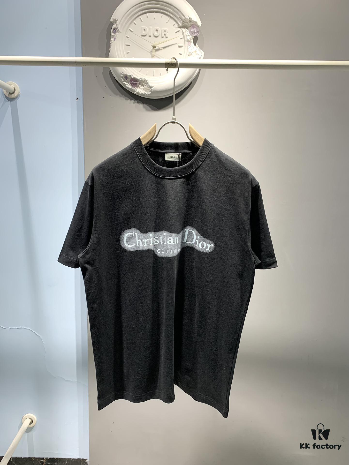 6931a07bccd8ab3d7af94484 Dior Logo Print T-Shirt
