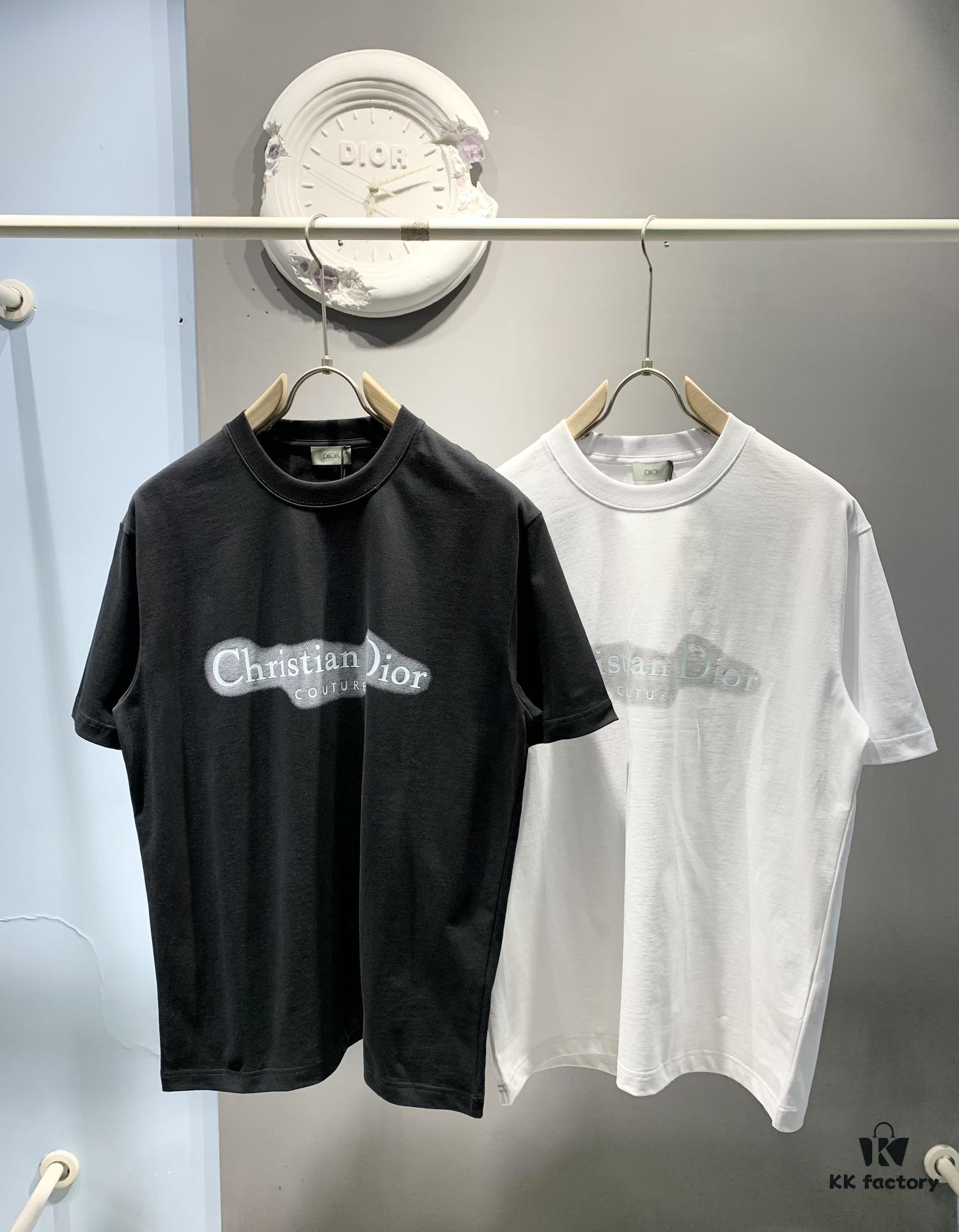 6931a07bccd8ab3d7af94492 Dior Logo Print T-Shirt