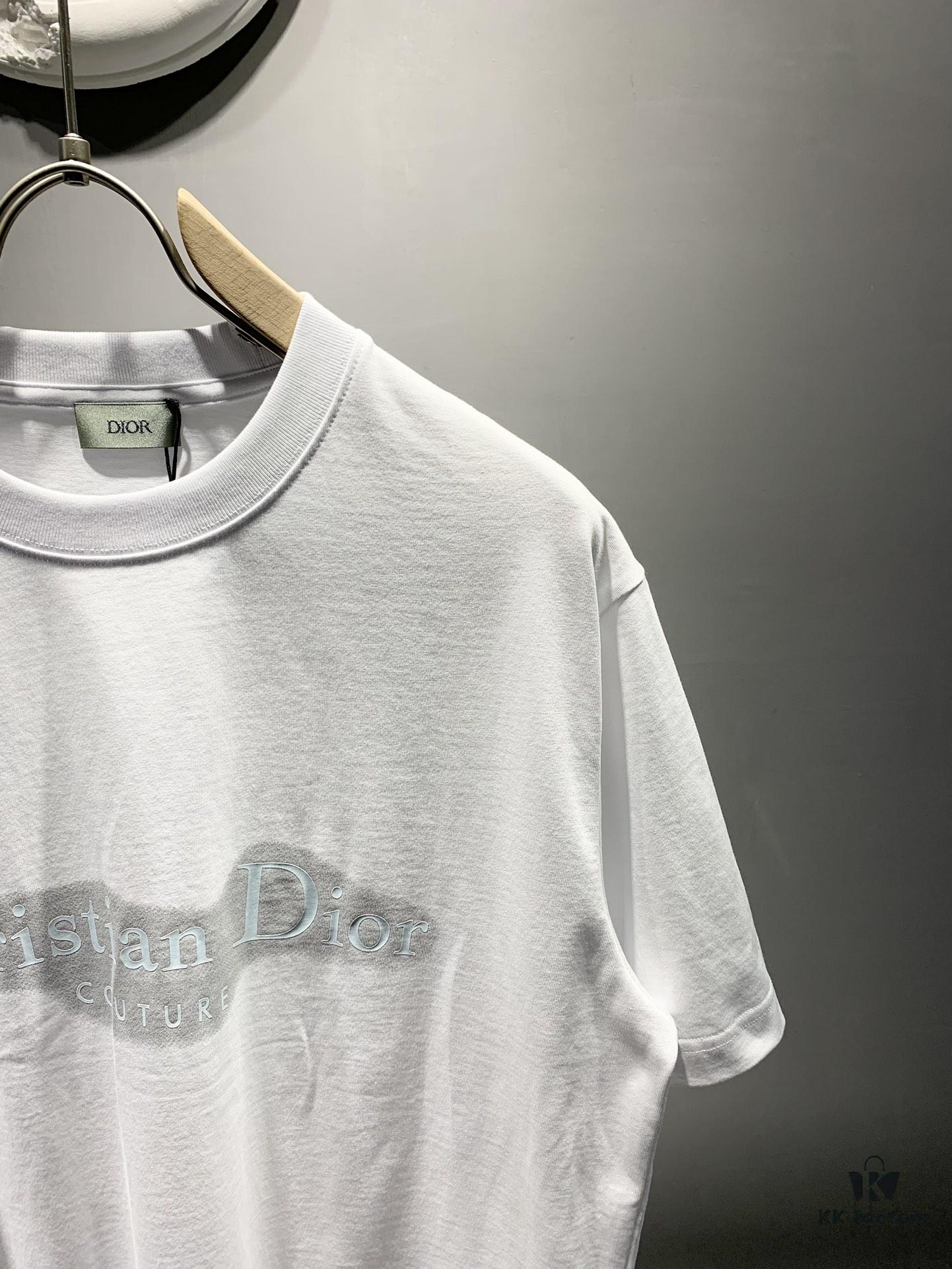 6931a07bccd8ab3d7af94493 Dior Logo Print T-Shirt