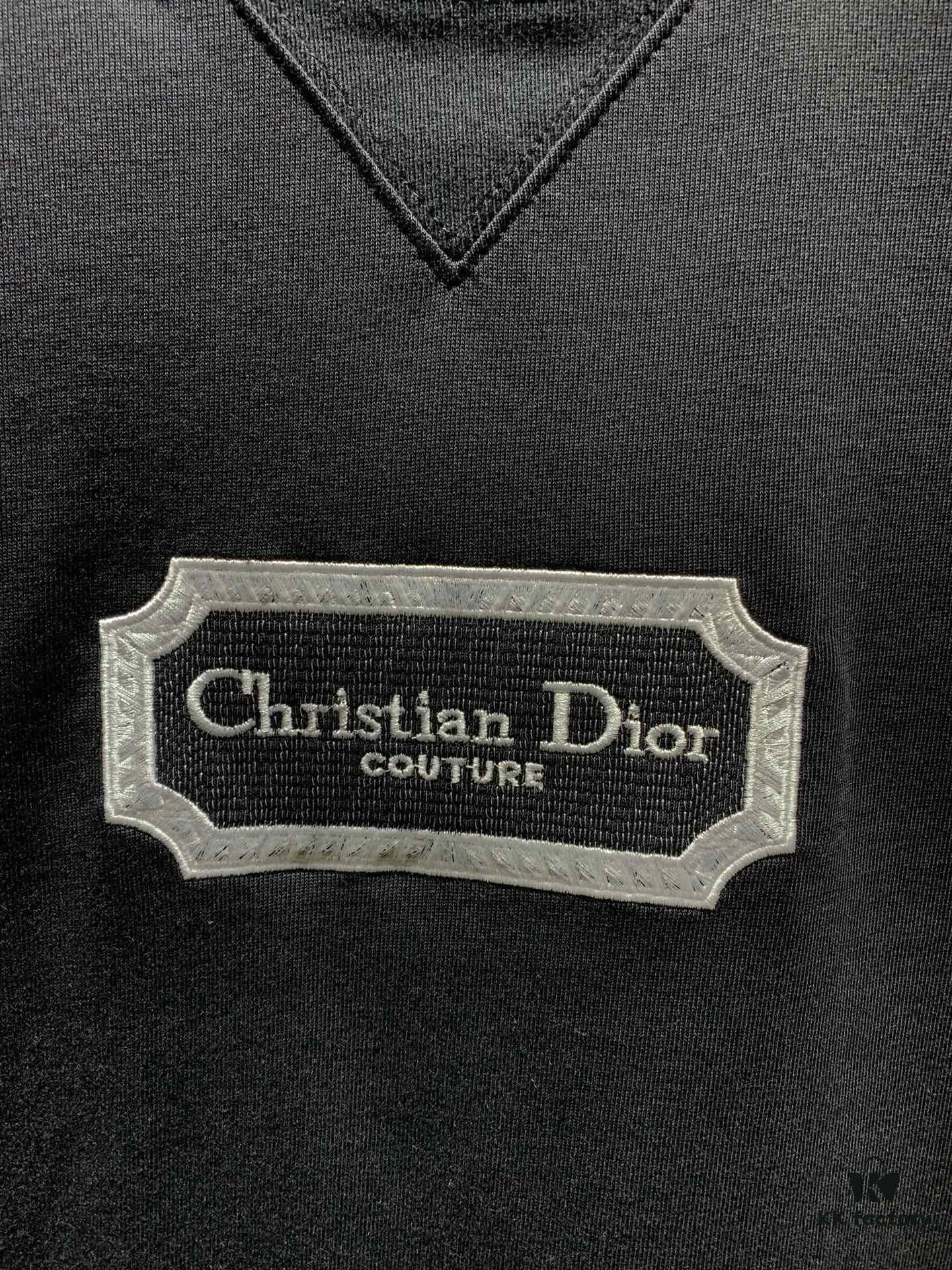 6931a07cccd8ab3d7af944a1 Dior Christian Dior Couture Blade Embroidery T-Shirt