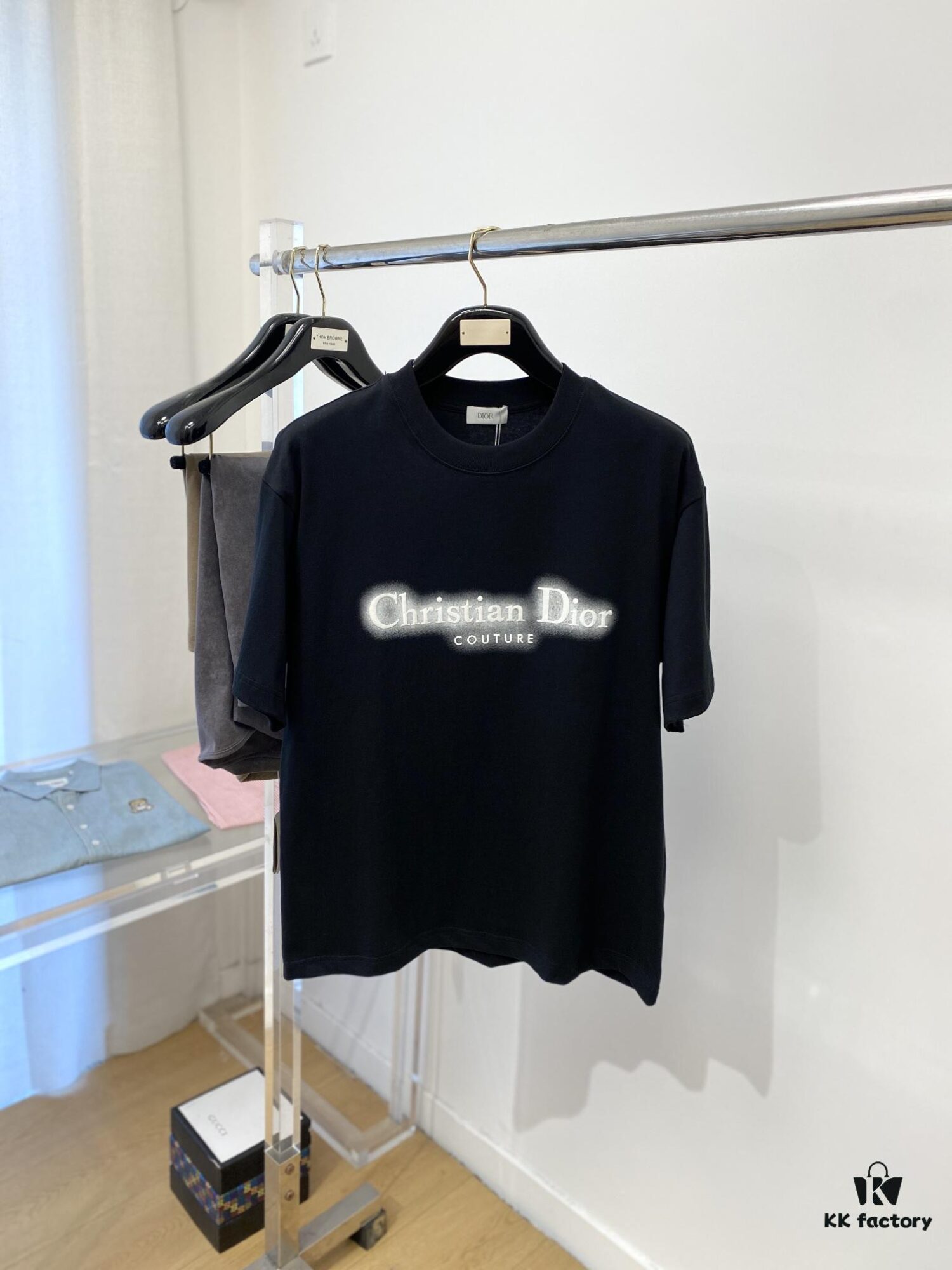 6931a07fccd8ab3d7af944e7 Dior 2025 Latest Short Sleeve T-Shirt, Stylish and Modern with Premium Chest Print Logo, Minimalist and Versatile Design