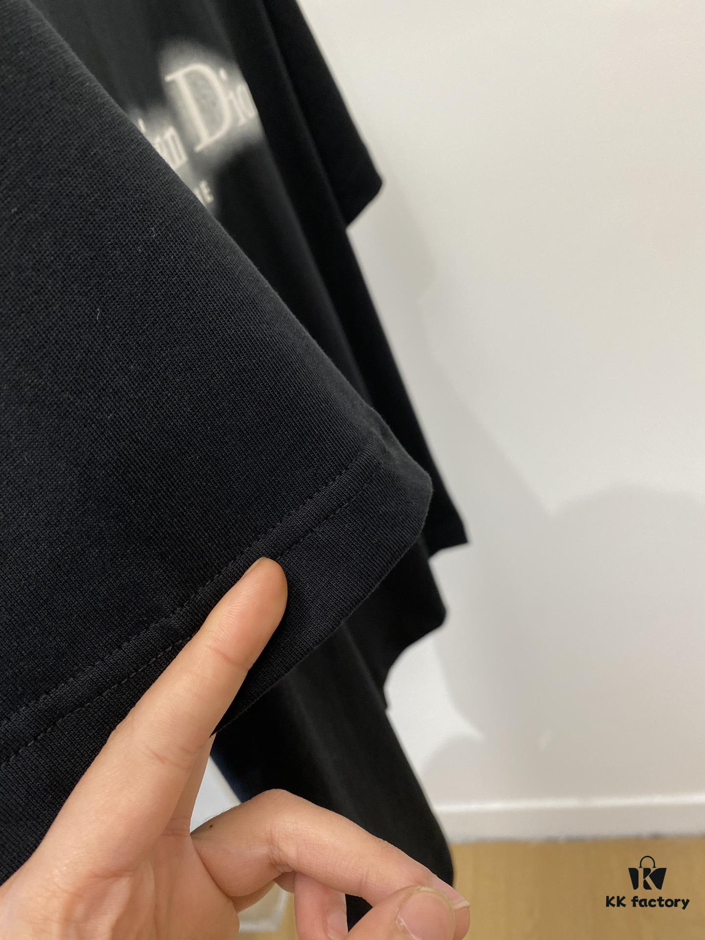 6931a080ccd8ab3d7af944ed Dior 2025 Latest Short Sleeve T-Shirt, Stylish and Modern with Premium Chest Print Logo, Minimalist and Versatile Design