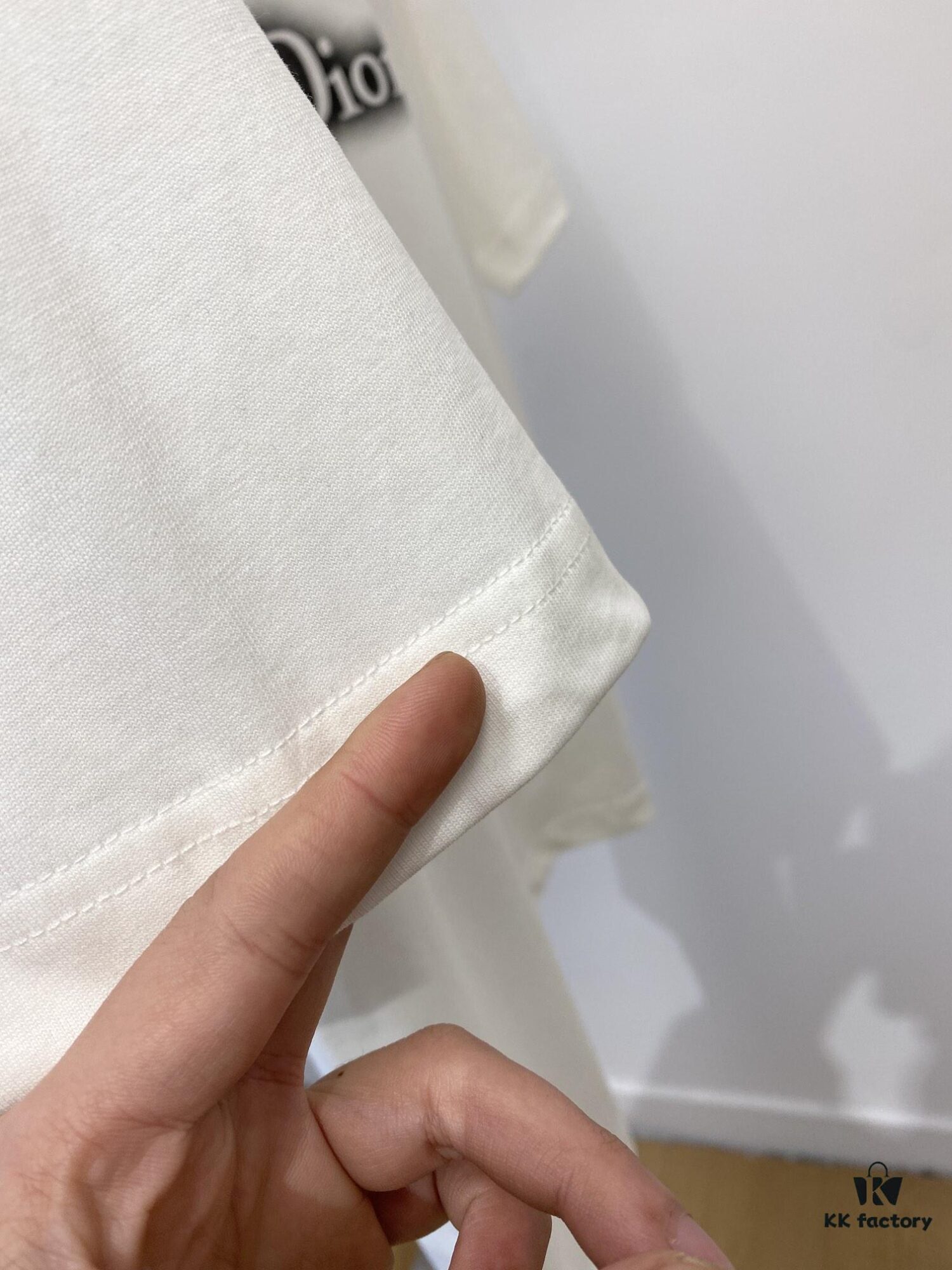 6931a080ccd8ab3d7af944f6 Dior 2025 Latest Short Sleeve T-Shirt, Stylish and Minimalist Design with Premium Chest Logo Print, Made of High-Quality Cotton Fabric